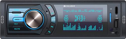 Autoradio met Bluetooth - DAB - DAB+ - Auto radio met USB, SD, AUX, FM - 1 DIN - Handsfree bellen - USB Oplaadpoort - 4 x 75 Watt (RMD057DAB)