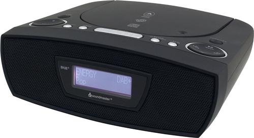 Soundmaster URD480SW - Digitale wekkerradio, DAB+/FM, CD en USB