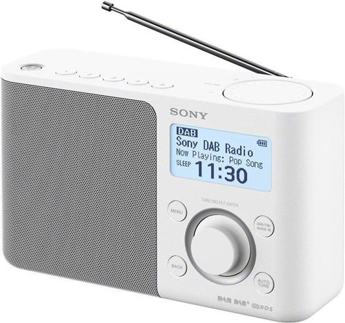 Sony XDR-S61D - DAB+ Radio - Wit