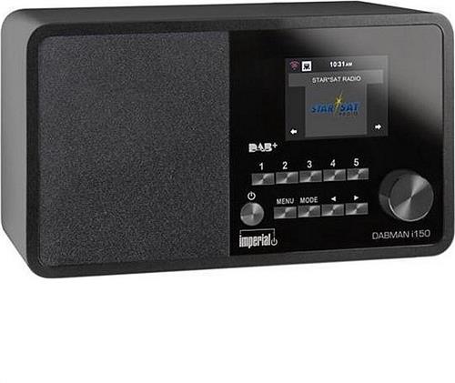 Imperial DABMAN i150 - internetradio met DAB+ - Zwart