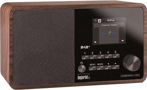 Imperial DABMAN i150 - internetradio met DAB+ - Hout