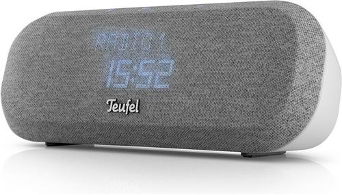 Teufel RADIO ONE | Hifi-wekkerradio met DAB+ & FM - grijs