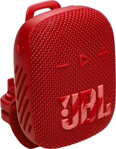 JBL Wind 3S - Draagbare Mini Bluetooth Speaker - Waterdicht - met gratis Handlebar-mount - Rood