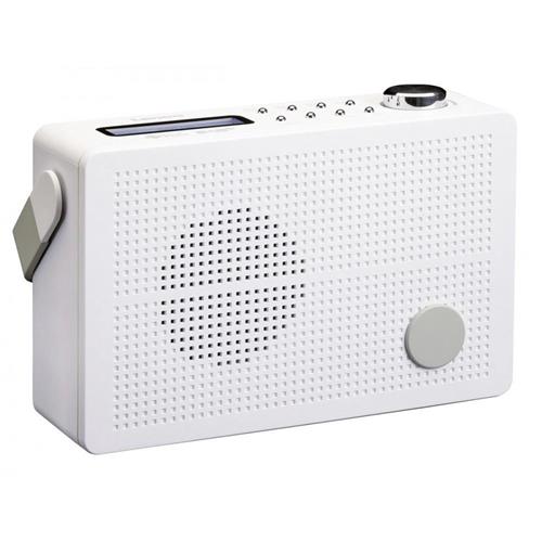 Lenco PDR-030WH - Draagbare DAB Radio met FM en DAB+ ontvangst - Wekkerradio met Snooze functie - Wit