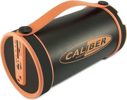 Caliber Junior - EK Voetbal 2024 - Oranje Bluetooth Speaker - Draagbare Radio - FM - 50 Watt - Zwart Oranje (HPG410BT/O)