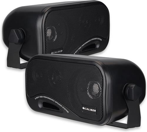 Caliber Auto Speakers - Opbouw autospeakers - 3-Weg systeem - 120 Watt - Set van 2 (CSB2)