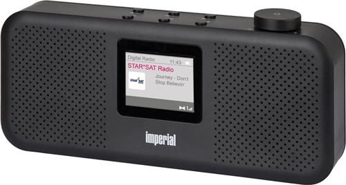 Imperial Dabman 16 zwart DAB+ stereo radio, FM, alarm, sleeptimer