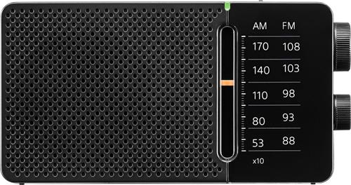 Sangean SR-36 - FM Radio - Draagbare Radio met AM en FM - Zwart