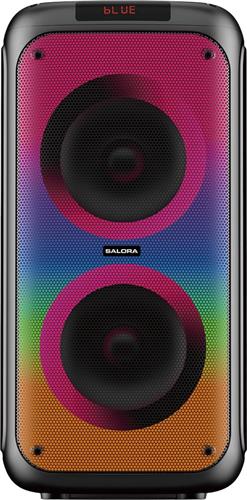 Salora PARTYBOX220 - Party Speaker - Box - Speaker - Partybox - Zwart