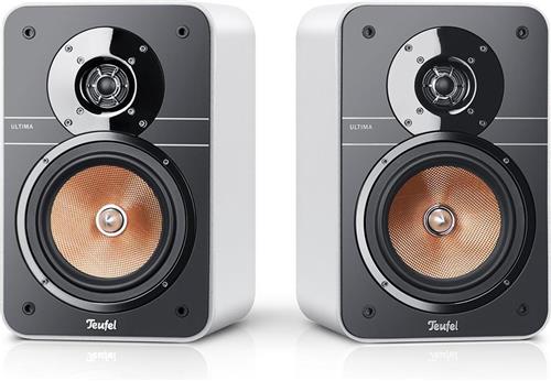 Teufel ULTIMA 20 - 2-kanaals hifi-boekenplankspeakers - 50 watt - set van 2 , wit