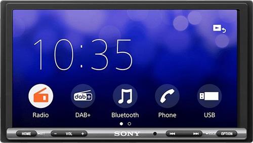 Sony XAV-AX3250 - Autoradio met Bluetooth - USB - DAB+ - 2 din Scherm met 1 din Body