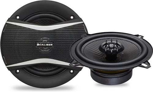 Caliber Auto Speakers - Ø 13 cm speaker frame - 30 mm Mylar Dome Tweeters - 200 Watt Totaal Vermogen - 2-Weg Coaxiaal Luidsprekers - inclusief Grill (CDS5G)