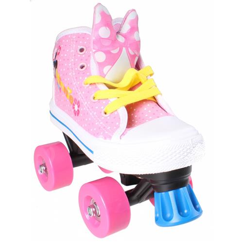 Disney Minnie Mouse Rolschaatsen Meisjes Roze/wit Maat 30