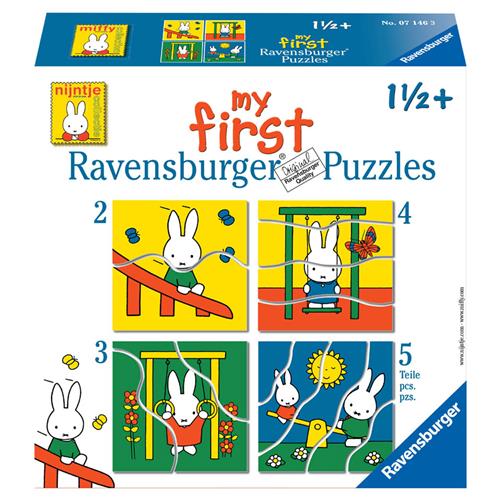 Ravensburger nijntje My First Puzzels -2+3+4+5 stukjes - kinderpuzzel