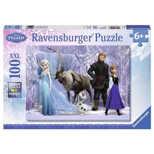 Ravensburger puzzel Disney Frozen: In het rijk de Sneeuwkoningin - Legpuzzel - 100 stukjes