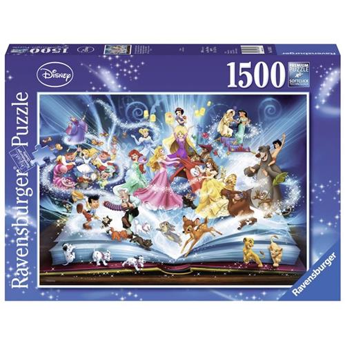 Ravensburger puzzel Disney's magische sprookjesboek - Legpuzzel - 1500 stukjes