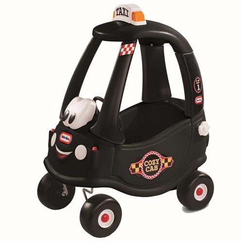 Little Tikes Cozy Coupe Taxi Loopauto - Zwart