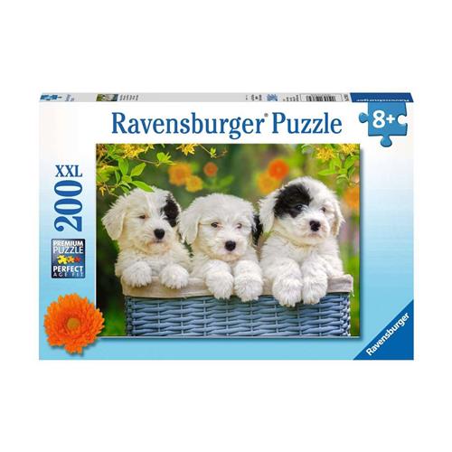 Ravensburger puzzel Schattige puppies - legpuzzel - 200 stukjes