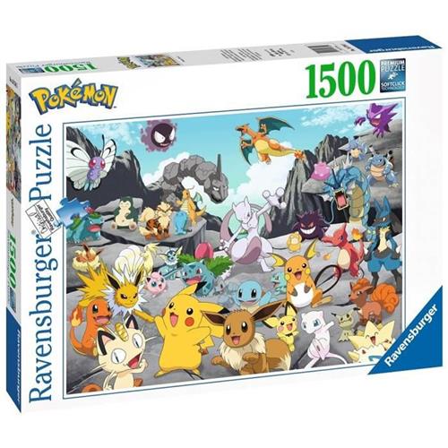 Ravensburger puzzel PokÃ©mon Classics - Legpuzzel - 1500 stukjes