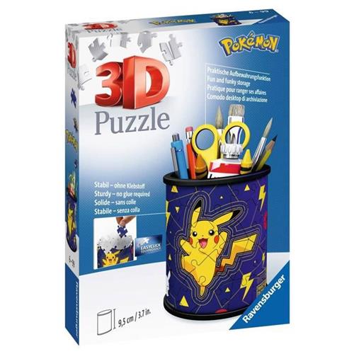 Ravensburger 3D Puzzel Pennenbak PokÃ©mon - 54 stukjes