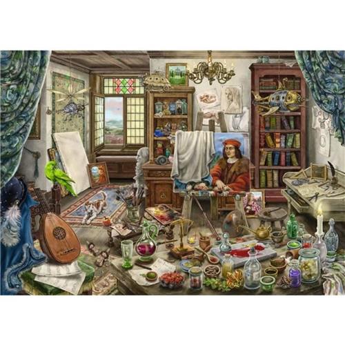 Ravensburger Escape Puzzle Da Vinci Artists Workshop - Legpuzzel - 759 stukjes