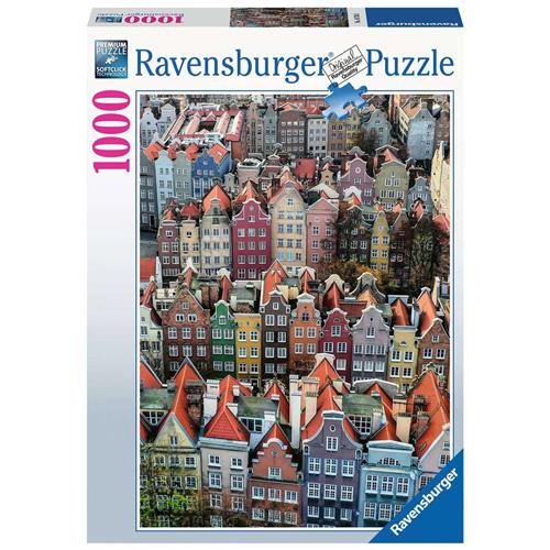 Ravensburger puzzel Gdansk, Polen - Legpuzzel - 1000 stukjes