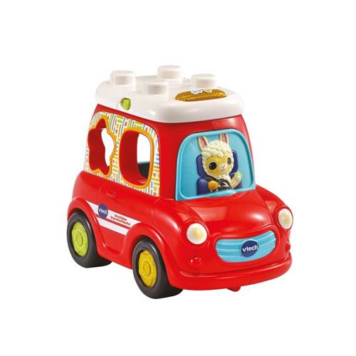 VTech Baby Vrolijke Vormenauto - Educatieve Speelgoed Auto - Activity Center - 1 tot 3 Jaar