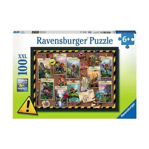 Ravensburger puzzel Dino verzameling - Legpuzzel - 100 stukjes