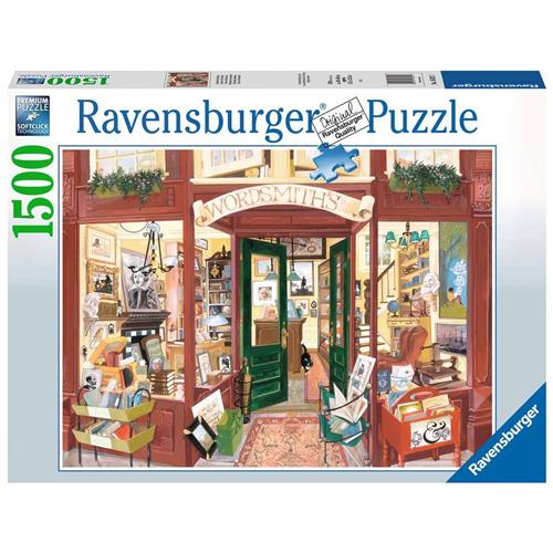 Ravensburger puzzel Wordsmith's Bookshop - Legpuzzel - 1500 stukjes