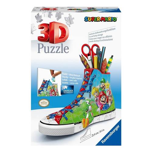 Ravensburger Sneaker Super Mario - 3D puzzel - 108 stukjes