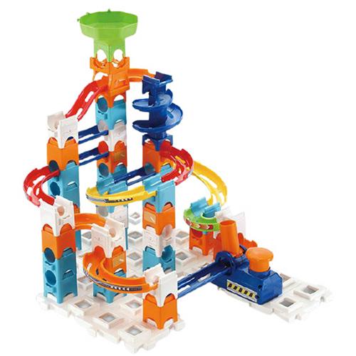 VTech Marble Rush Adventure Set S100 - Speelgoed Knikkerbaan - Educatief - 61 Onderdelen - Inclusief 5 Knikkers - Cadeau - Vanaf 4 Jaar