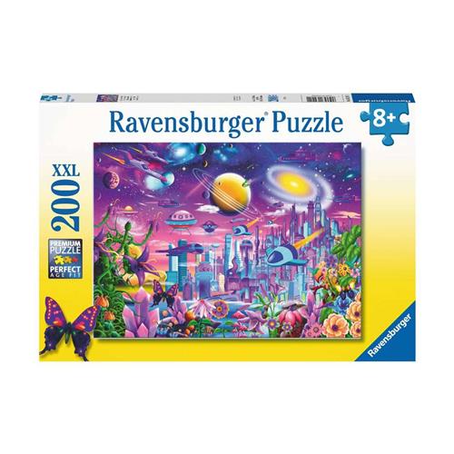 Ravensburger puzzel Kosmische stad - legpuzzel - 200 stukjes