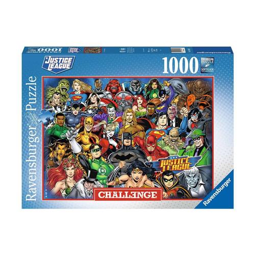 Ravensburger puzzel DC Comics - Legpuzzel - 1000 stukjes Challenge