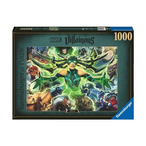 Ravensburger puzzel Marvel Villainous Hela - Legpuzzel - 1000 stukjes