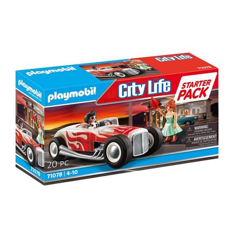 PLAYMOBIL Starterpack Hot Rod - 71078