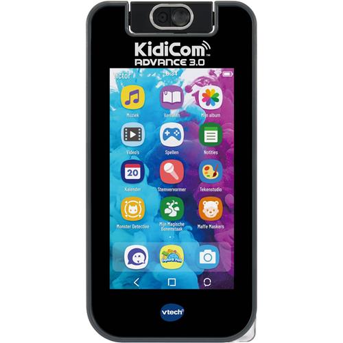 VTech KidiCom Advance 3.0 Telefoon - Interactieve Kinder Mobiel met Camera - Educatief Speelgoed - Vanaf 5 Jaar - Blauw