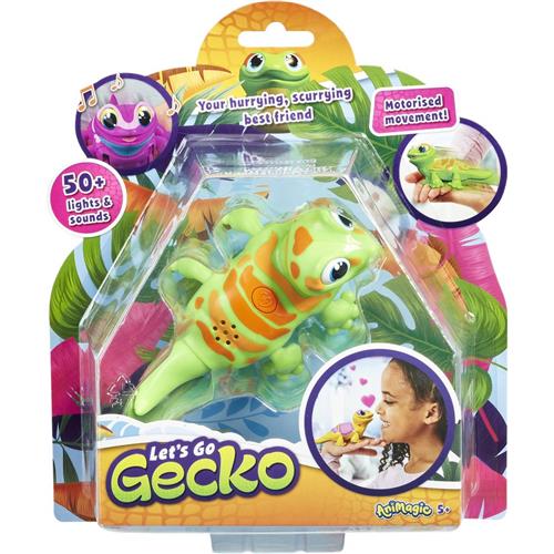 Animagic Speelgoedrobot Gekko - Groen