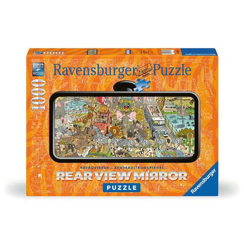 Ravensburger Rearview Mirror puzzel Rearview Mirror puzzle Safari - Legpuzzel - 1000 stukjes