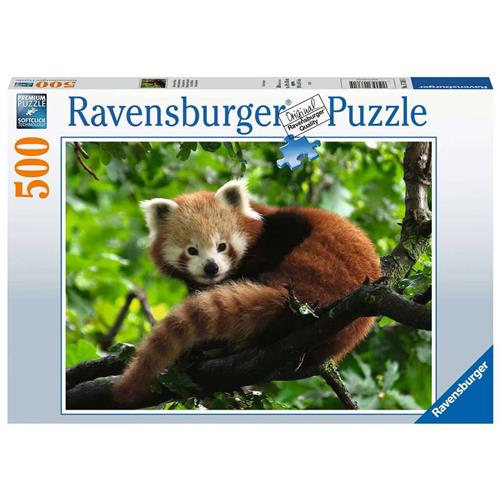 Ravensburger puzzel Schattige rode panda - Legpuzzel - 500 stukjes