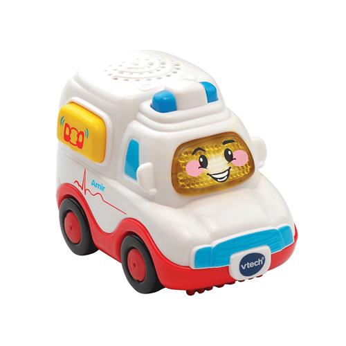 VTech Toet Toet Auto's Amir Ambulance - Speelfiguur - Ambulance Speelgoed Auto met Geluid