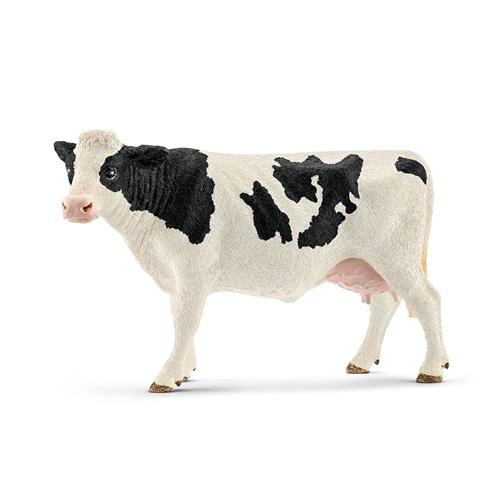 schleich FARM WORLD - Koe zwartbont - Speelfiguur - Kinderspeelgoed voor Jongens en Meisjes - 3 tot 8 jaar - 13797