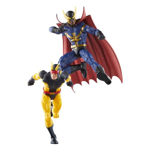 Hasbro Nighthawk - Squadron Supreme Marvel Legends 2-Pack Nighthawk & Blur 15 cm Actiefiguur - Multicolours