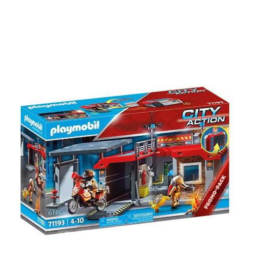 PLAYMOBIL City Action PROMO Brandweerkazerne - 71193