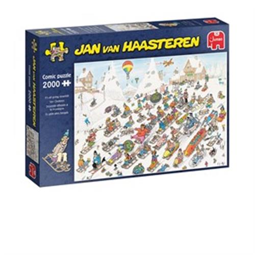 Jan van Haasteren Van Onderen! 2000 stukjes - Puzzel