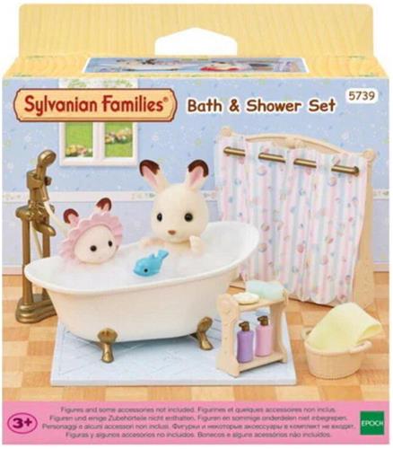 Sylvanian Families 5739 Bad & Douche Set- poppenhuisinrichting