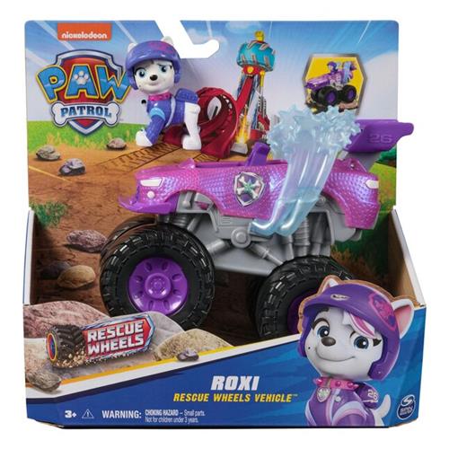 PAW Patrol Reddingswagens - Monstertruck van Roxi met voertuigtransformatie en actiefiguur