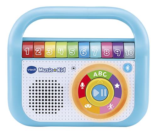 VTech Music Kid Radio Kinderen - Educatief Speelgoed - Maak Kennis met Liedjes & Muziek - Sinterklaas Cadeau - Kinderspeelgoed 2 Jaar tot 6 Jaar