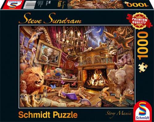 Schmidt Story Mania, 1000 stukjes - Puzzel - 12+