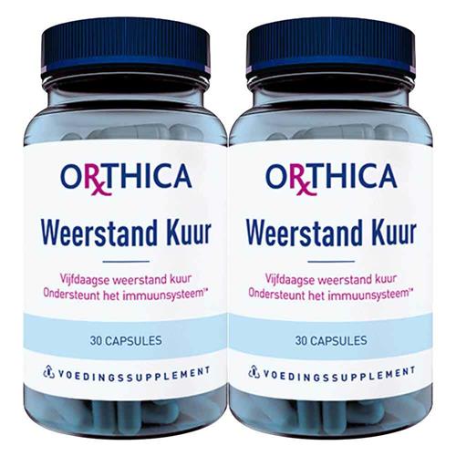 2x Orthica Weerstand Kuur 30 capsules