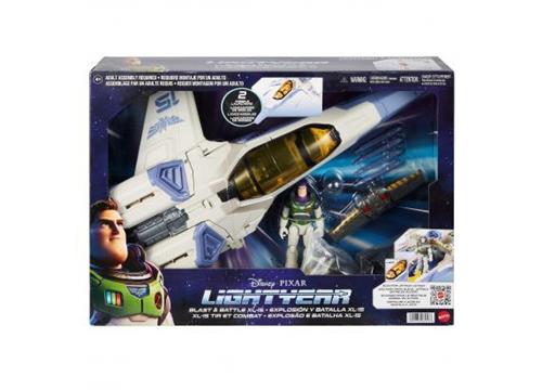 Pixar Lightyear Lightyear Blast & Battle Xl-15 Ruimteschip/Ruimteveer - Speelfigurenset